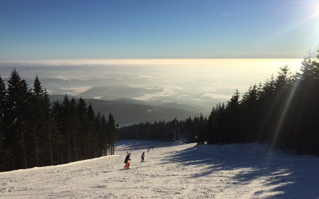 pec ski areál černý důl